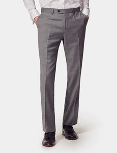 Slim Fit Mid Grey Twill Suit-preview12