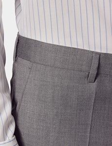 Slim Fit Mid Grey Twill Suit-preview13