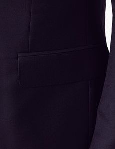 Slim Fit Mid Navy Twill Suit-preview3