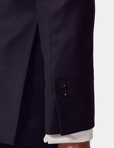 Slim Fit Mid Navy Twill Suit-preview7