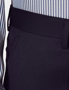 Slim Fit Mid Navy Twill Suit-preview13