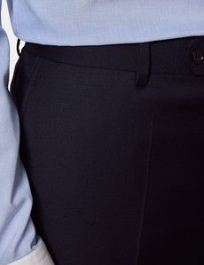 Slim Fit Navy Twill Suit-preview13