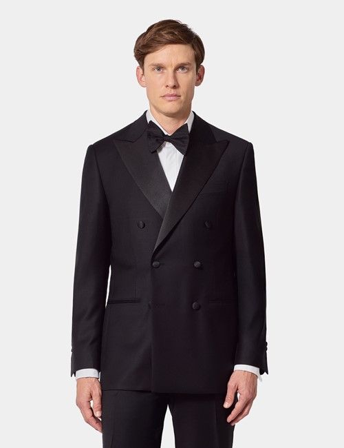 Slim Fit Black Dinner Suit Jacket