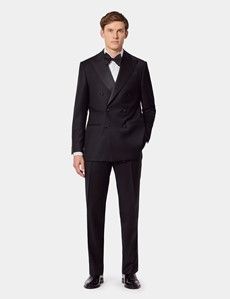 Slim Fit Black Dinner Suit Jacket