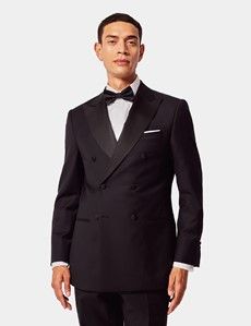Slim Fit Black Dinner Suit