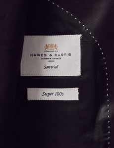 Slim Fit Navy Shawl Dinner Suit Jacket-preview3