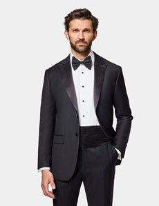 Slim Fit Black Dinner Jacket