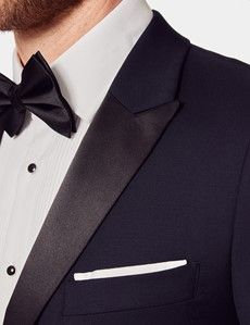Slim Fit Black Dinner Suit-preview1