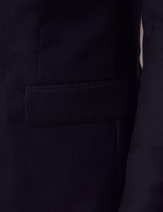 Navy Wool Slim Fit Tuxedo-preview3