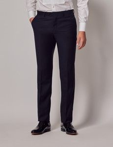 Navy Wool Slim Fit Tuxedo-preview7