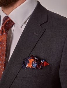 Dark Grey Crepe Slim Suit-preview2