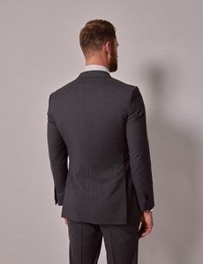 Dark Grey Crepe Slim Suit-preview5