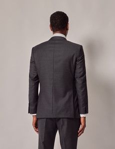 Charcoal Herringbone Slim Suit-preview4