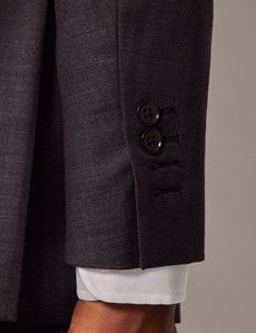 Charcoal Herringbone Slim Suit-preview6