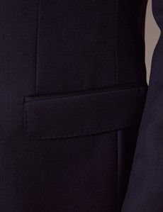 Navy Sharkskin Slim Suit Jacket-preview2