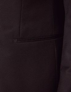 Slim Fit Black Shawl Dinner Jacket-preview2