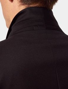Slim Fit Black Shawl Dinner Jacket-preview5