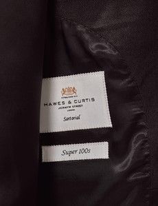 Slim Fit Black Shawl Dinner Jacket