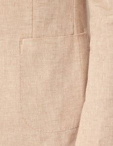 Slim Fit Beige Suit