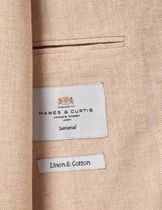 Slim Fit Beige Suit
