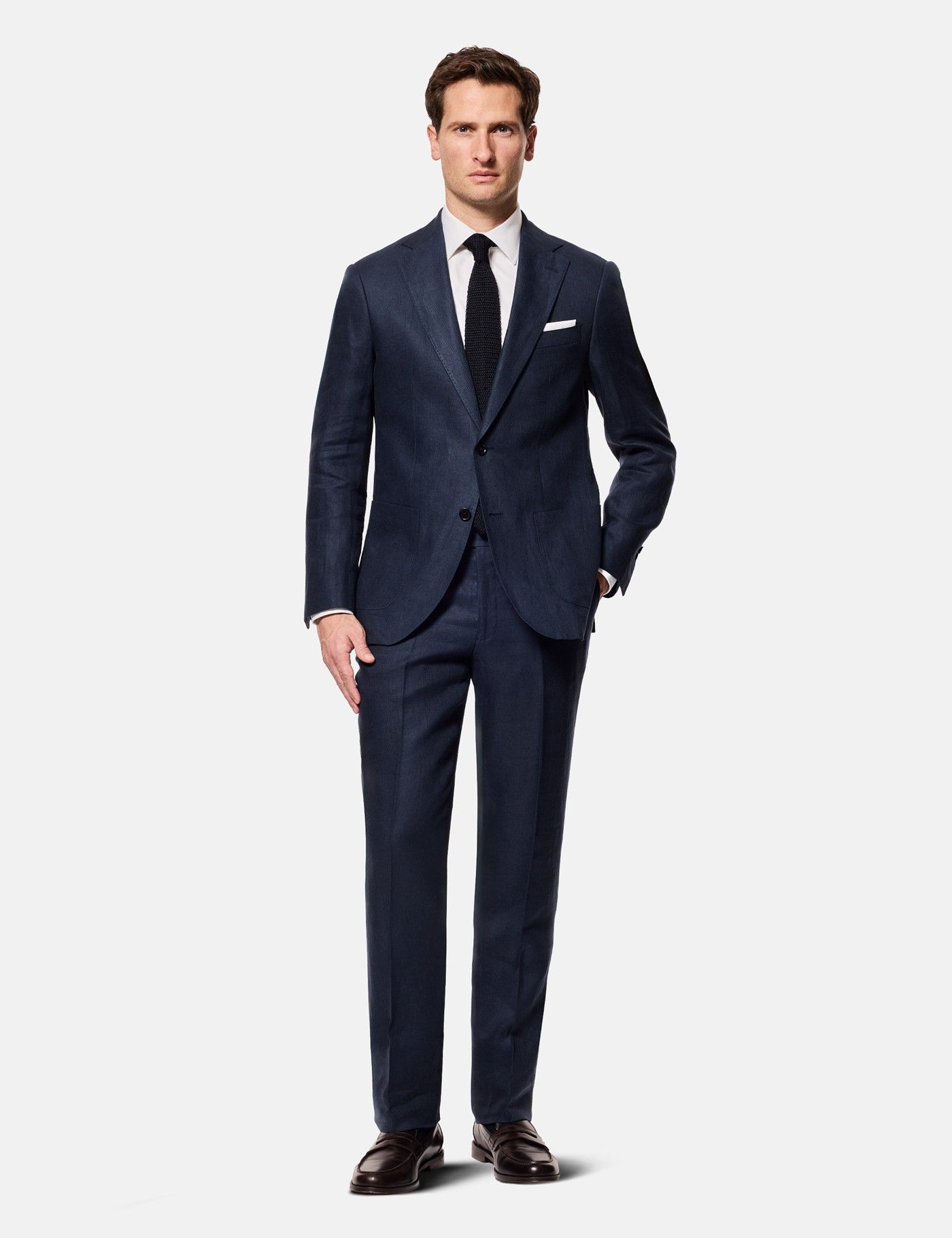 green emerald velvet dress Men's Double Breasted Classic Solid Slim Fit Suit SUITS Vercini main image 0