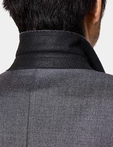 Tailored Fit Dark Grey Suit