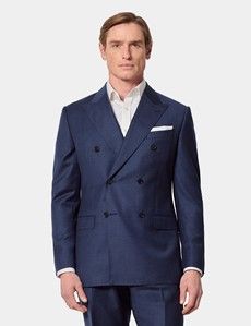 Tailored Fit Dark Blue Suit