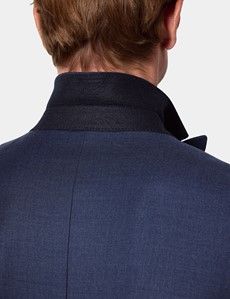 Tailored Fit Dark Blue Suit
