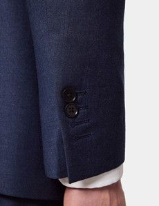 Tailored Fit Dark Blue Suit
