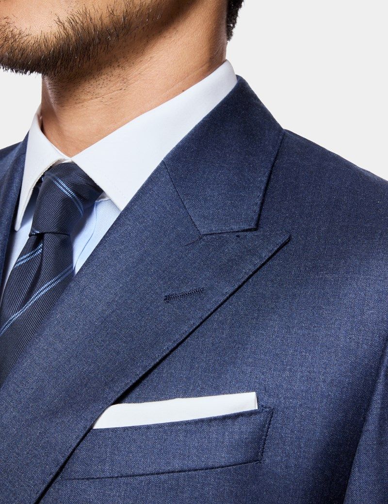 Tailored Fit Dark Blue Suit thumbnail 9
