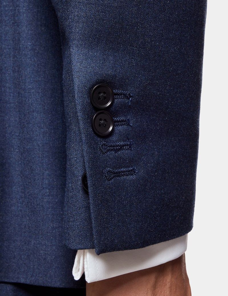 Tailored Fit Dark Blue Suit thumbnail 2