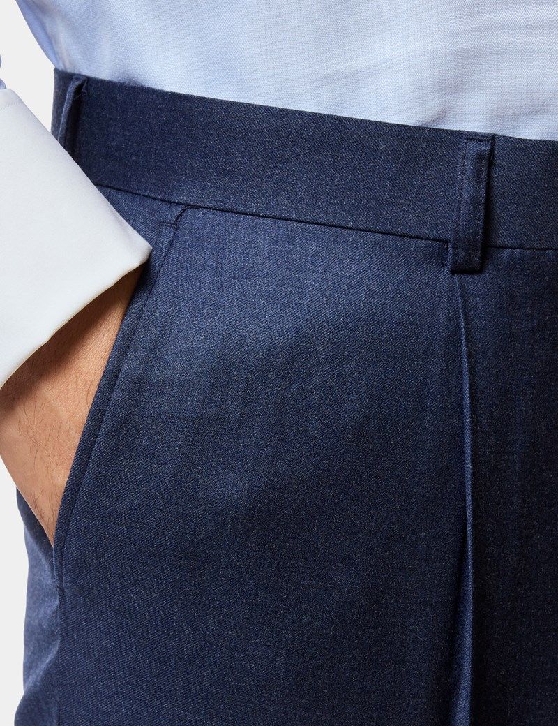 Tailored Fit Dark Blue Suit thumbnail 4