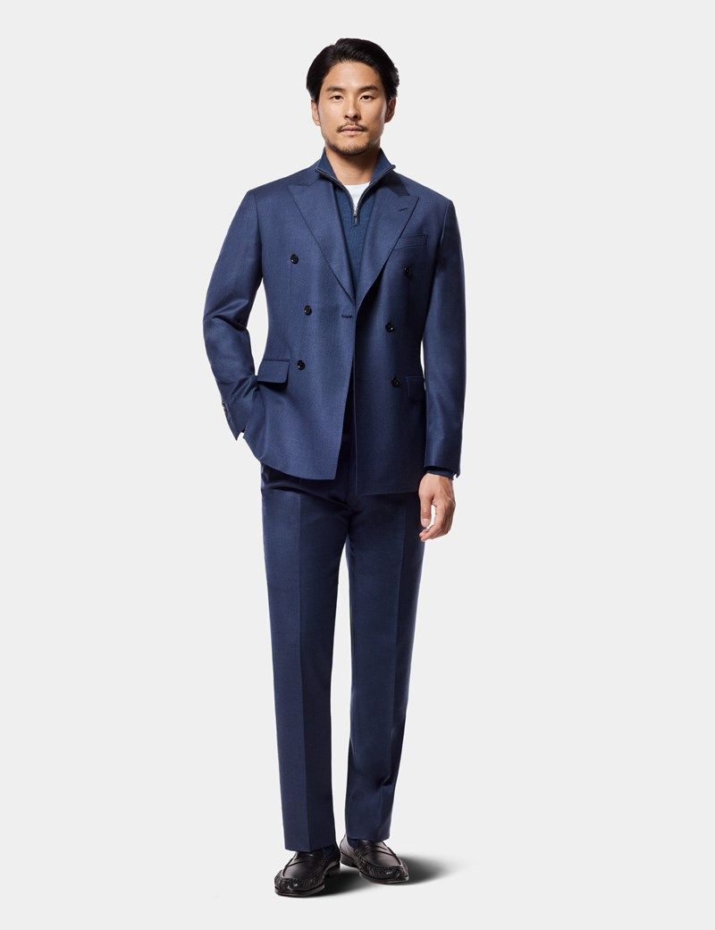 Tailored Fit Dark Blue Suit thumbnail 6