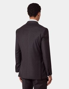 Slim Fit Brown Suit