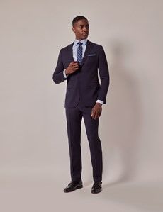 Slim Fit Navy Suit-preview9