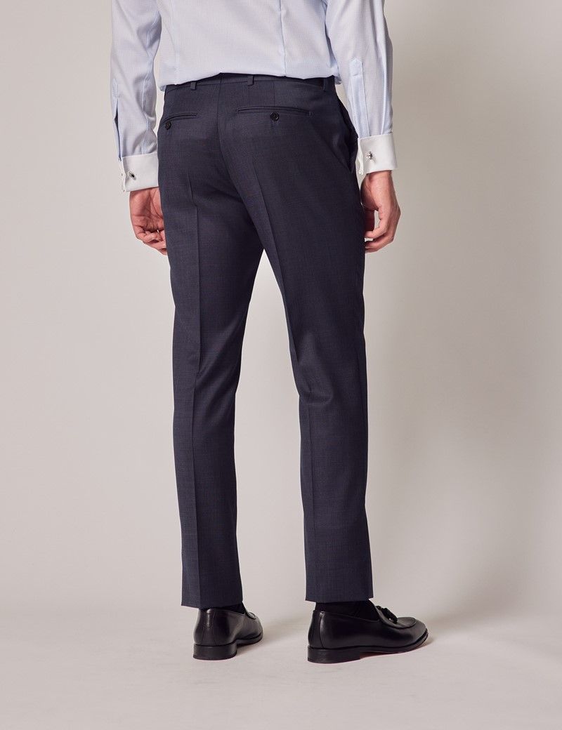 Dark Blue 2 Piece Slim Suit | Hawes & Curtis