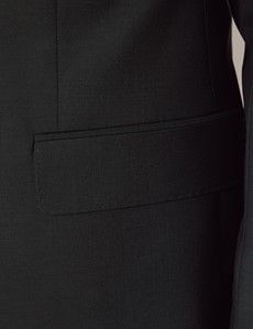 Green Italian Wool-Mohair Tailored Fit Suit Jacket - 1913 Collection-preview2