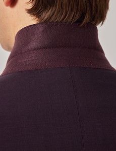 Blackberry Italian Wool-Mohair Tailored Fit Suit Jacket - 1913 Collection-preview5