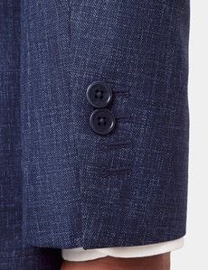 Tailored Fit Blue Semi Plain 1913 Suit-preview7