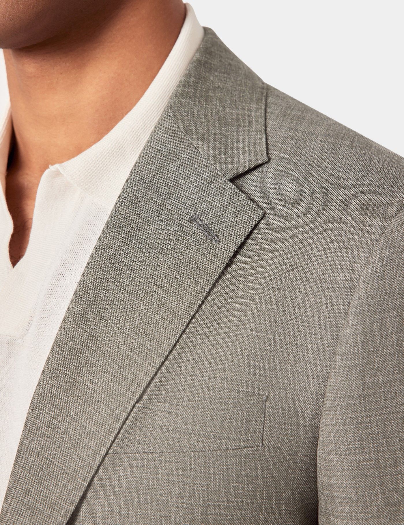 Tailored Fit Green Semi Plain 1913 Suit-preview