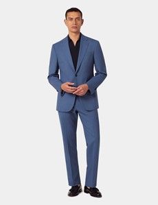 Tailored Fit Mid Blue 1913 Suit Jacket