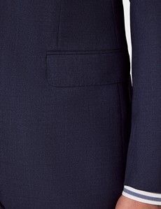 Slim Fit Dark Blue Crepe 1913 Suit Jacket-preview2