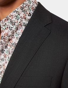 Slim Fit Olive Crepe 1913 Suit Jacket