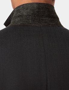 Slim Fit Olive Crepe 1913 Suit Jacket