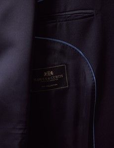 Slim Fit Navy Twill 1913 Suit Jacket