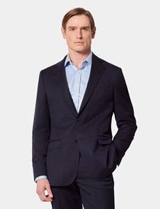 Slim Fit Navy Twill 1913 Suit Jacket