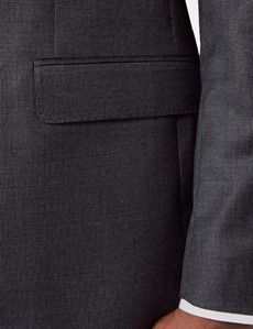 Tailored Fit Grey Semi Plain 1913 Suit