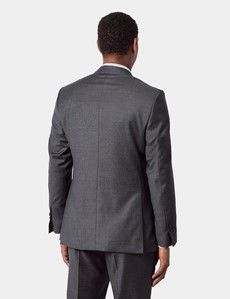 Tailored Fit Grey Semi Plain 1913 Suit