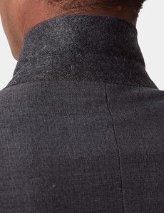 Tailored Fit Grey Semi Plain 1913 Suit