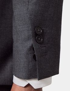 Tailored Fit Grey Semi Plain 1913 Suit